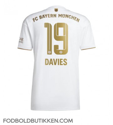 Bayern Munich Alphonso Davies #19 Udebanetrøje 2022-23 Kortærmet